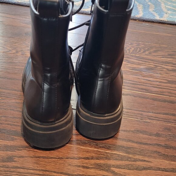 Combat Boots - Black - Picture 2 of 5